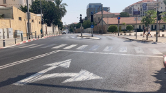  صور من شوارع يافا - الاغلاق الكامل يدخل حيّز التنفيذ لمدة ثلاثة أسابيع 